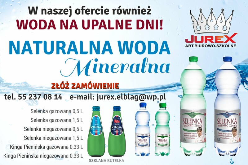 Woda na upalne dni Woda na upalne dni