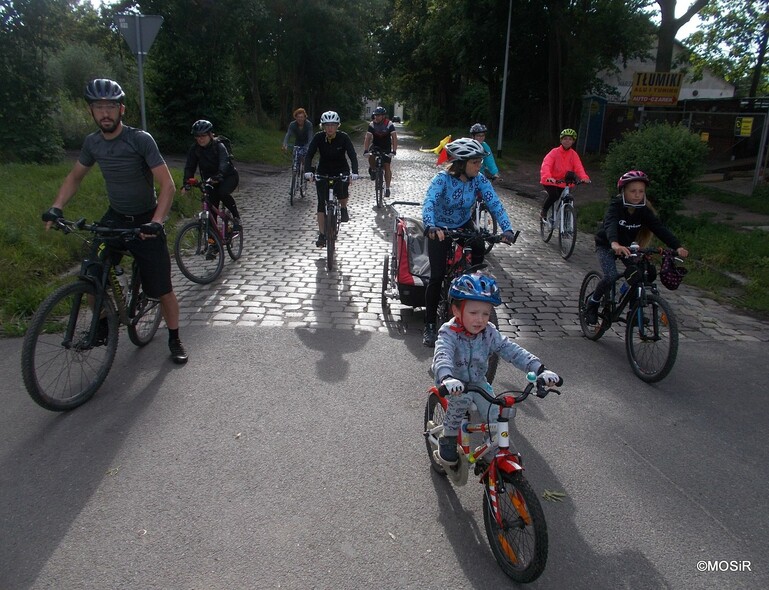 Elbląg, Rowerowa jazda na koniec wakacji