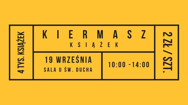 Elbląg, Kiermasz książek. Upoluj coś dla siebie!