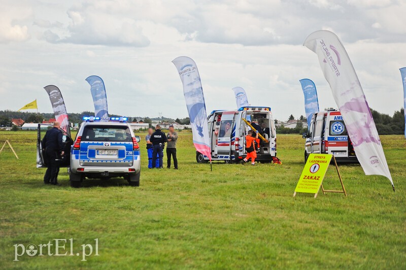 Elbląg, Wypadek podczas lądowania ze spadochronem Elbląg, Wypadek podczas lądowania ze spadochronem