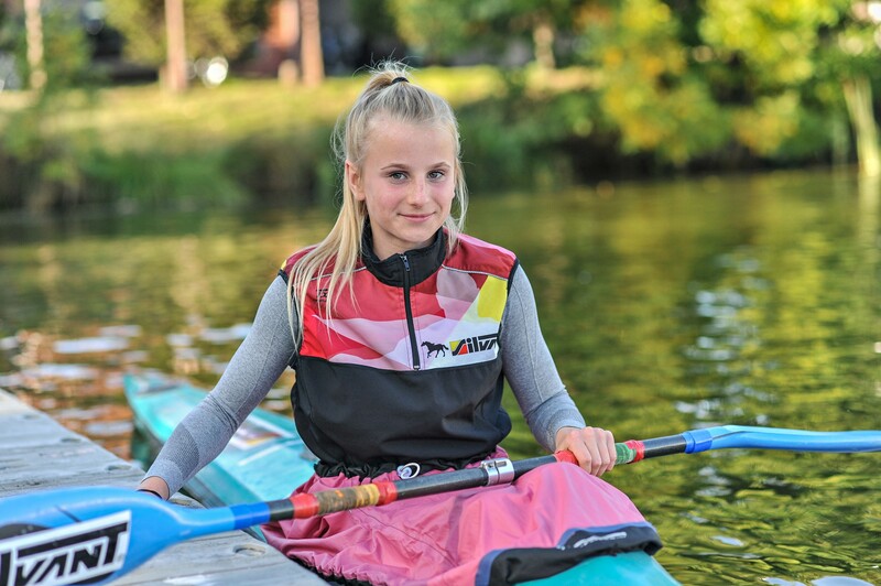 Elbląg, Julia Kot, kajakarka UKS Silvant Kajak Elbląg