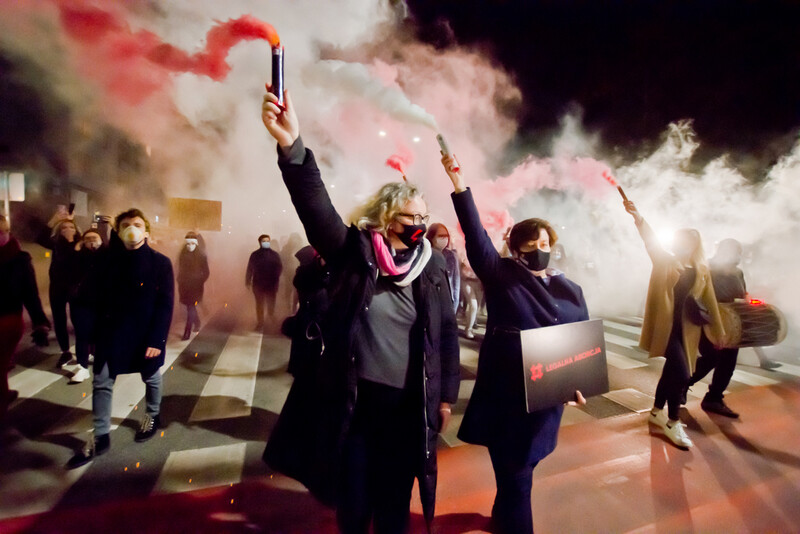 Elbląg, Kolejny protest w Elblągu, tym razem z udziałem Marty Lempart Elbląg, Kolejny protest w Elblągu, tym razem z udziałem Marty Lempart