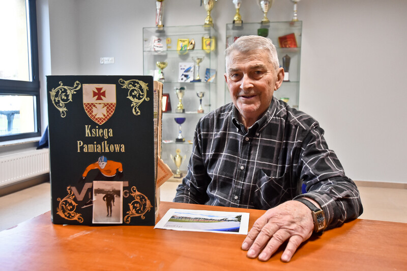 Elbląg, Roman Rycke, zawodnik i trener łyżwiarstwa szybkiego