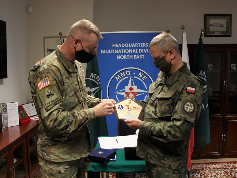 Elbląg, Zastępca dowódcy V Korpusu z wizytą w Elblągu Elbląg, Zastępca dowódcy V Korpusu z wizytą w Elblągu