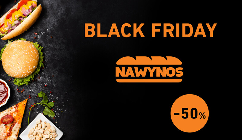Elbląg, Black Friday w NaWynos! Dania 50% taniej. Elbląg, Black Friday w NaWynos! Dania 50% taniej.