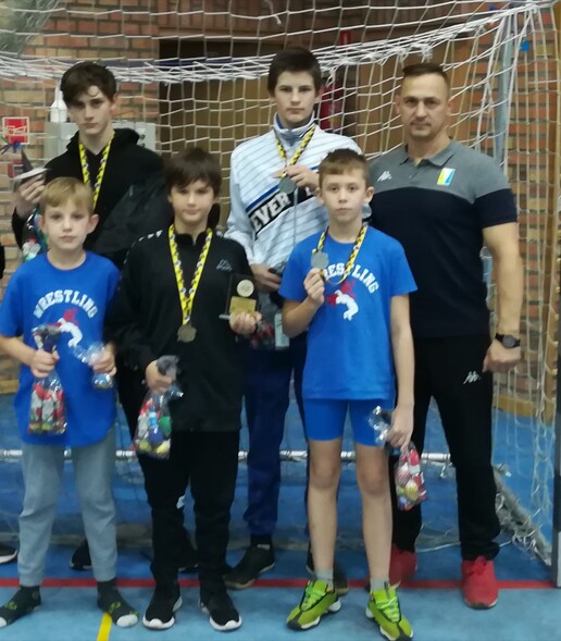 Elbląg, Zapaśnicy z Olimpii Elbląg na medal