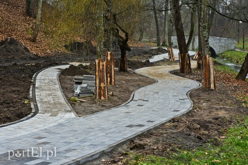 Elbląg, Trwa modernizacja parku Dolinka, Elbląg, Trwa modernizacja parku Dolinka,