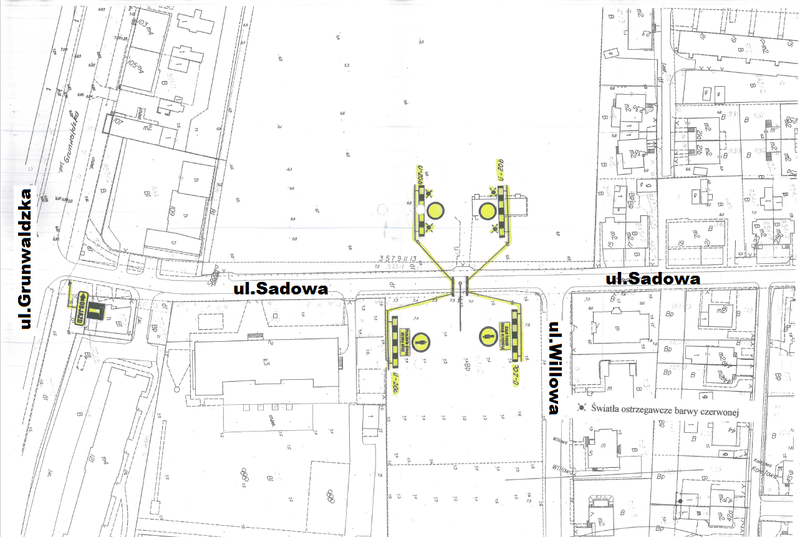 Utrudnienia w ruchu na Sadowej Utrudnienia w ruchu na Sadowej