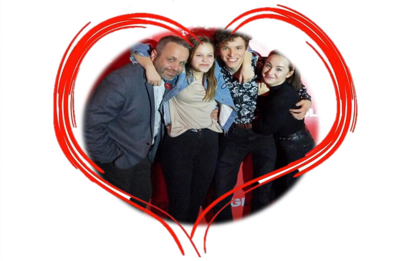 Elbląg, Leszek Czyżewski z dziećmi,