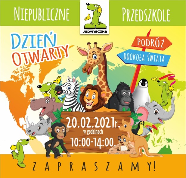 20 lutego Dzień Otwarty w Przedszkolu Jedyneczka!
