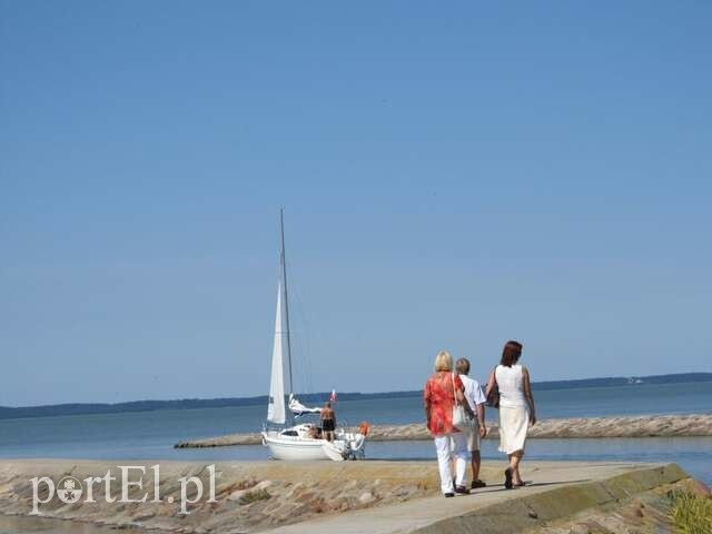 Elbląg, Port w Tolkmicko,