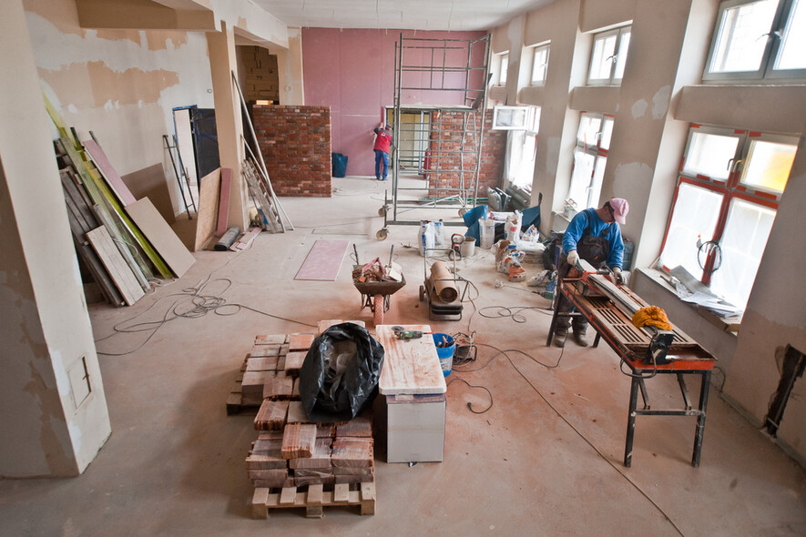 Elbląg, Biblioteczna filia w remoncie