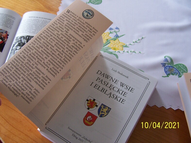 Elbląg, On wygrał książkę o historii elbląskich i pasłęckich wsi