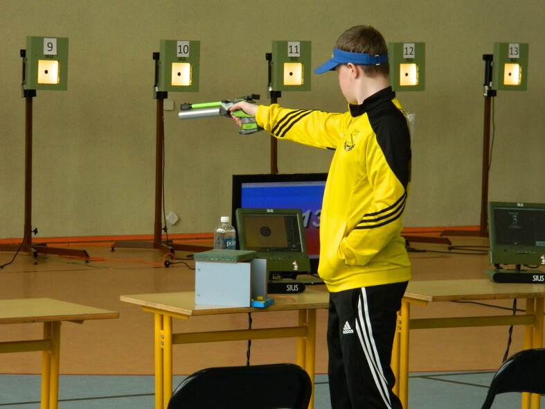 Elbląg, Złoty medal elblążanina w strzeleckim Pucharze Kaszub