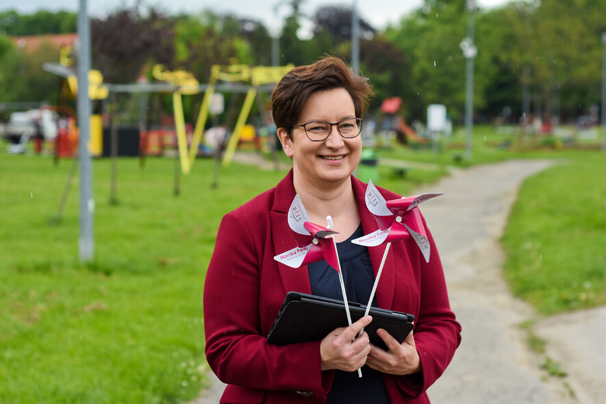 Elbląg, Posłanka Monika Falej,