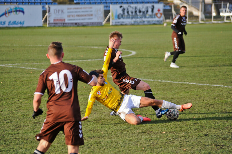 Elbląg, W jesiennej kolejce Olimpia przegrała w Elblągu z Garbarnią 1:2