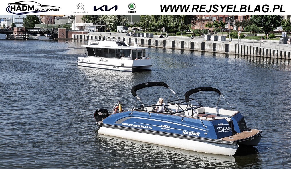 Organizacja imprez okolicznościowych na katamaranach HADMik i HADMówka Organizacja imprez okolicznościowych na katamaranach HADMik i HADMówka