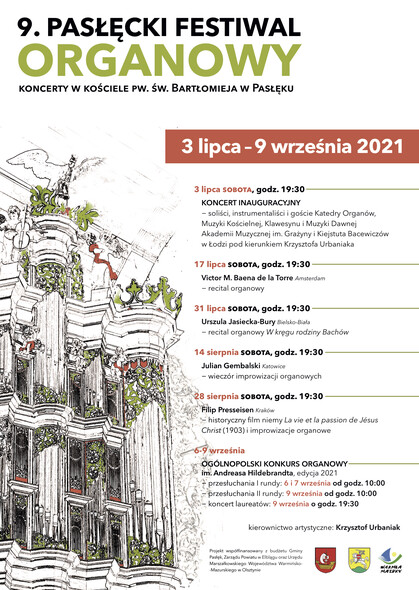Przed nami 9. Pasłęcki Festiwal Organowy