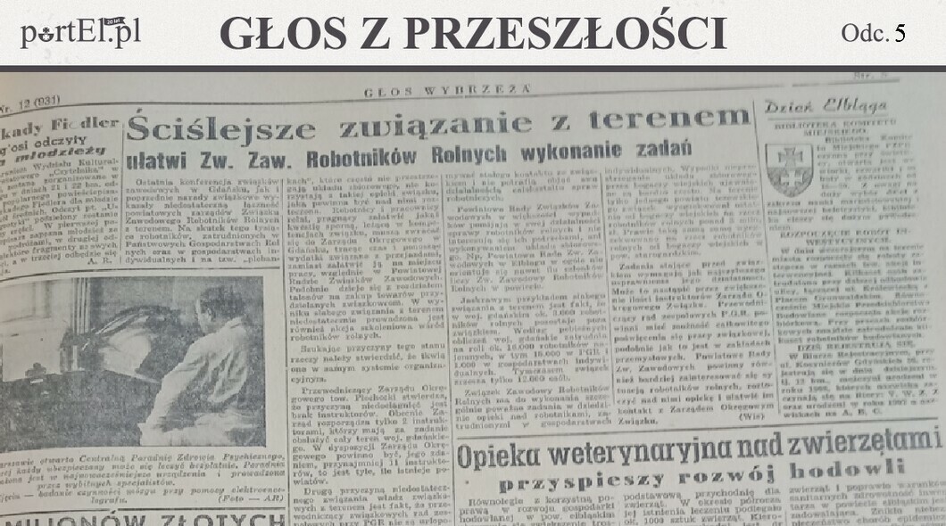 Elbląg, Głos Wybrzeża nr 12 (1950 r.) Elbląg, Głos Wybrzeża nr 12 (1950 r.)