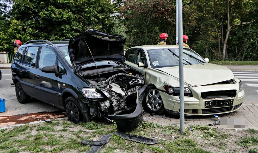 Elbląg, Kolizja na ul. Warszawskiej