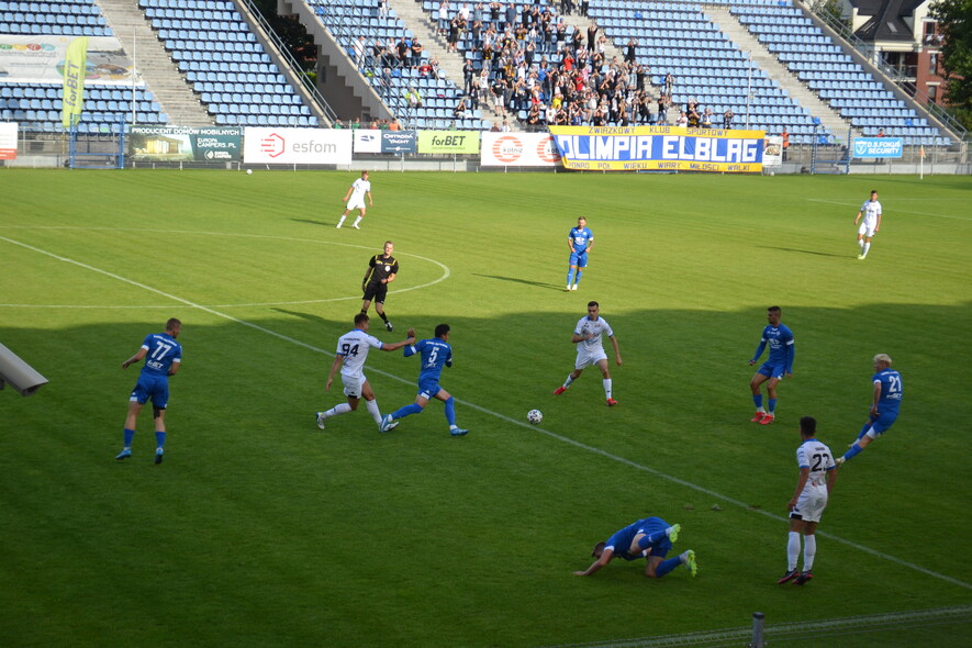 Elbląg, Olimpia Elbląg pokonała Sokół Ostróda 1:0