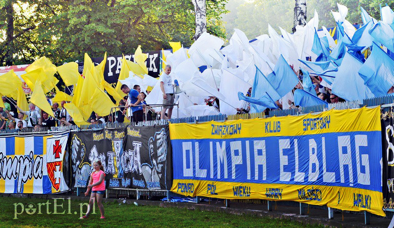 Elbląg, Kibice dziękują za poparcie
