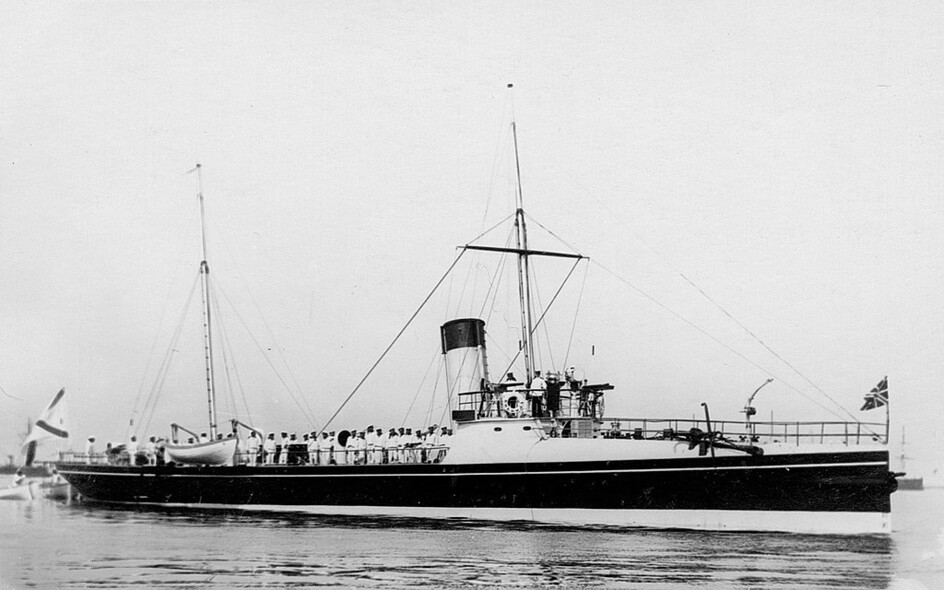 Elbląg, Kanonierka torpedowa "Wojewoda" wyprodukowana przez stocznię F. Schichaua dla floty rosyjskiej Elbląg, Kanonierka torpedowa "Wojewoda" wyprodukowana przez stocznię F. Schichaua dla floty rosyjskiej