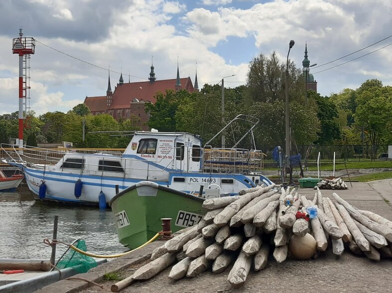 Elbląg, Port we Fromborku,