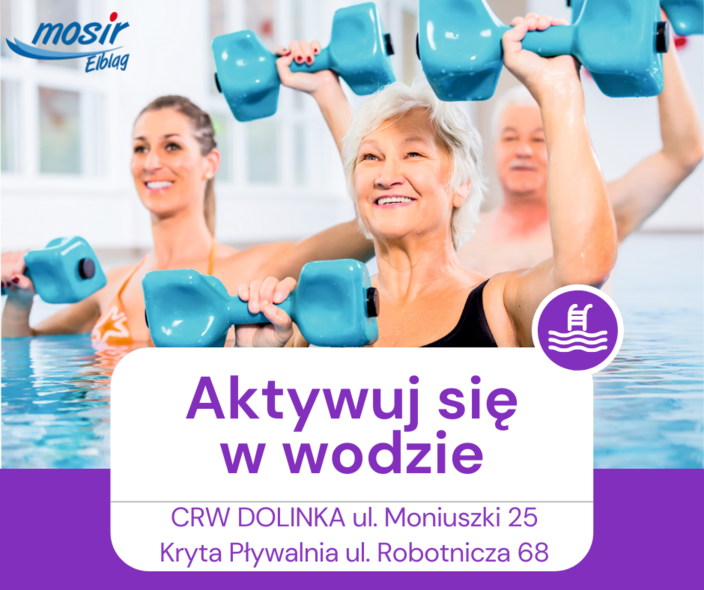 Elbląg, Wodne zajęcia z MOSiR-em