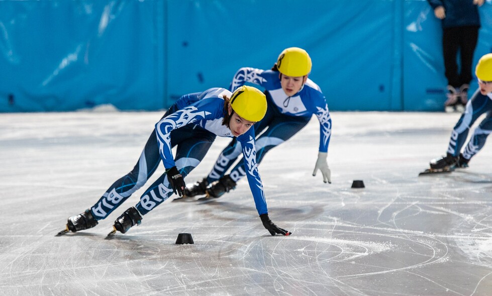 Elbląg, Na lodowisku "Helena" odbyły się zawody w shorttracku Elbląg, Na lodowisku "Helena" odbyły się zawody w shorttracku