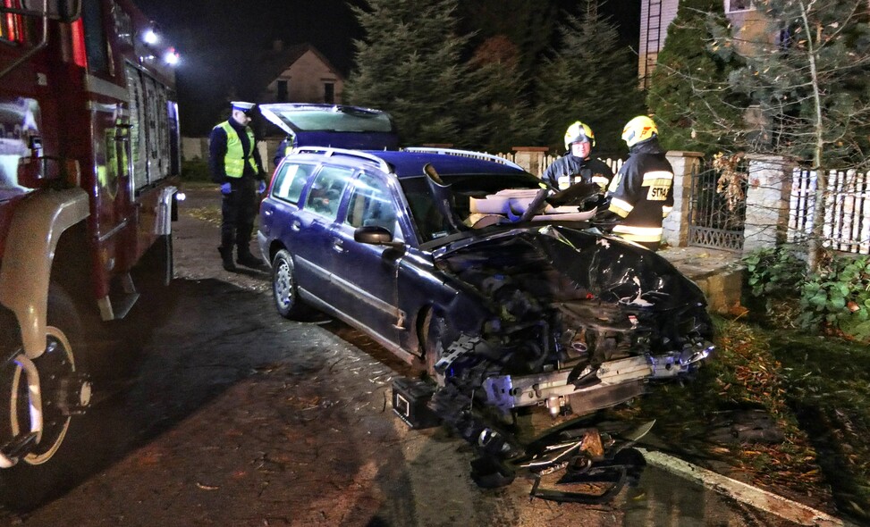 Elbląg, Sprawca kolizji uciekł z miejsca zdarzenia