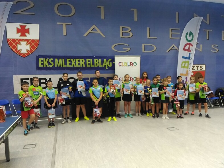 Elbląg, Mikołaje przy tenisowym stole