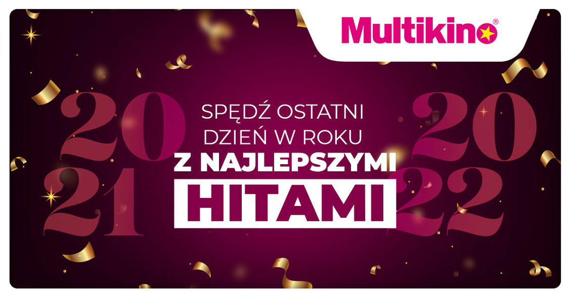 Elbląg, Sylwester z przedpremierowymi pokazami w Multikinie! Elbląg, Sylwester z przedpremierowymi pokazami w Multikinie!