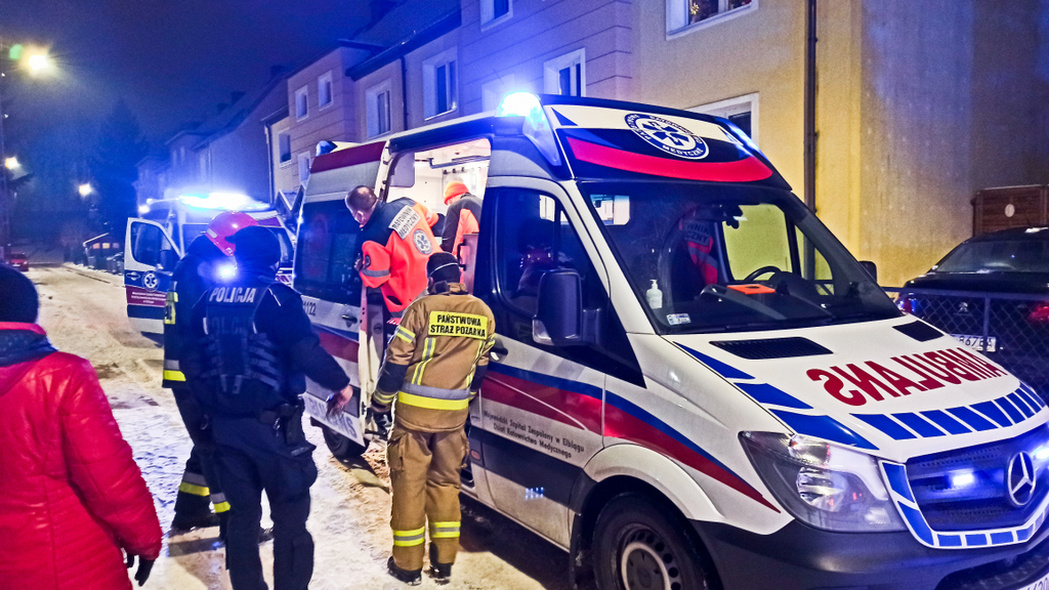 Elbląg, Trzy osoby podtrute czadem Elbląg, Trzy osoby podtrute czadem