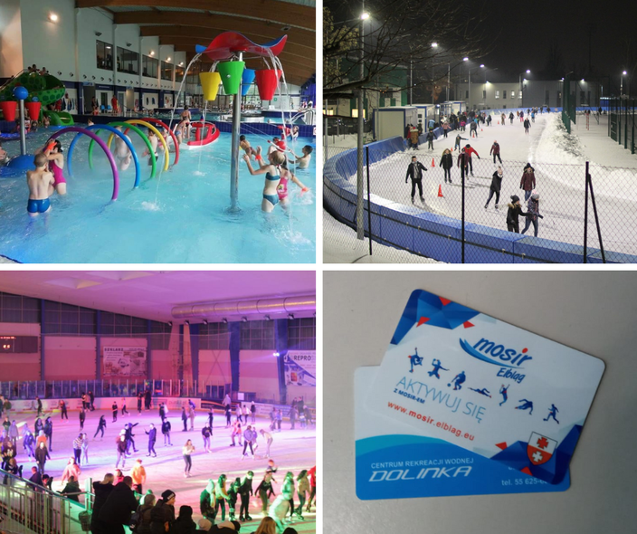 Elbląg, Z jednym karnetem na obiekty sportowe MOSiR