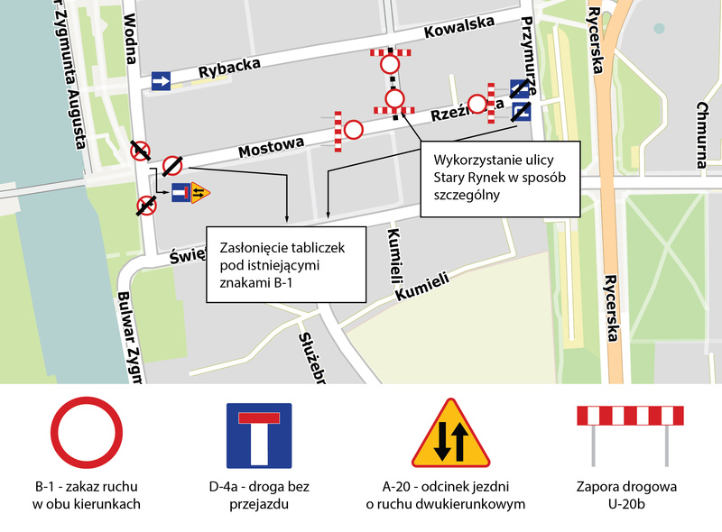 Elbląg, Utrudnienia w ruchu w trakcie finału WOŚP Elbląg, Utrudnienia w ruchu w trakcie finału WOŚP