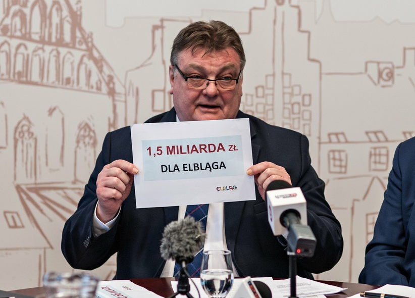 Elbląg, Witold Wróblewski, prezydent Elbląga