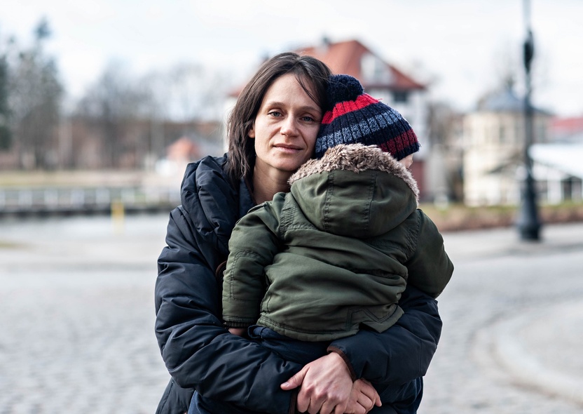 Elbląg, Pani Julia schronienie znalazła pod Elblągiem