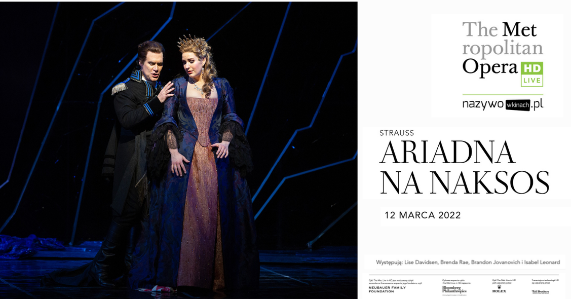 Elbląg, The Met: "Ariadna na Naksos" Elbląg, The Met: "Ariadna na Naksos"