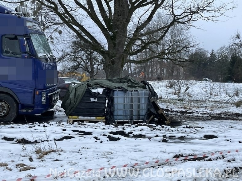 Elbląg, Ciężarówka z chemikaliami. Kto i za ile je zutylizuje?