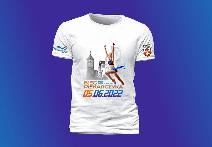 Elbląg, Piekarczyk pobiegnie w koszulce