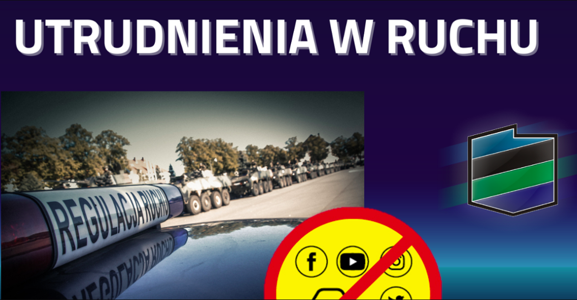 Elbląg, Utrudnienia w ruchu drogowym od 1 maja do końca miesiąca