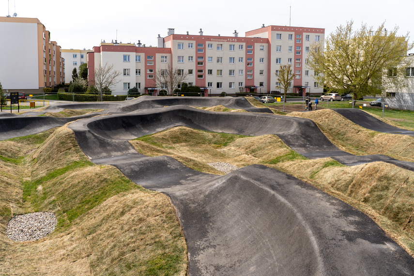 Elbląg, Pumptrack przy ul. Kłoczowskiego