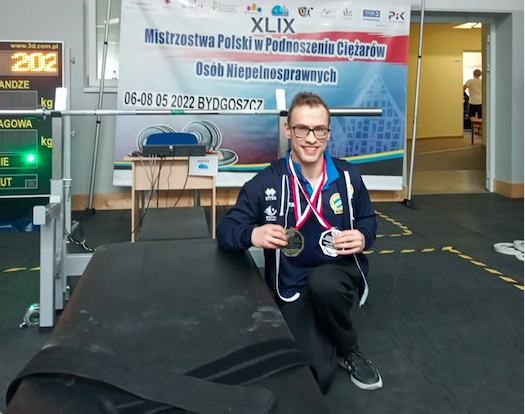 Elbląg, Reprezentant Elbląga na podium w podnoszeniu ciężarów