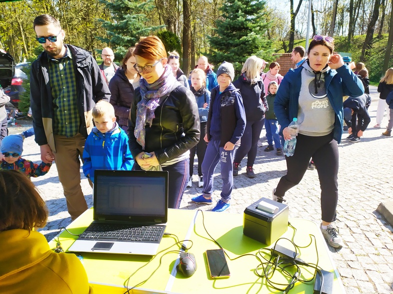 Elbląg, Marszobiegi na orientację ponownie w parku Modrzewie 