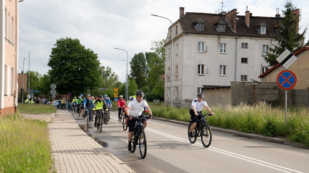 Elbląg, Pierwszy w sezonie patrol rowerowy Straży Miejskiej w Elblągu