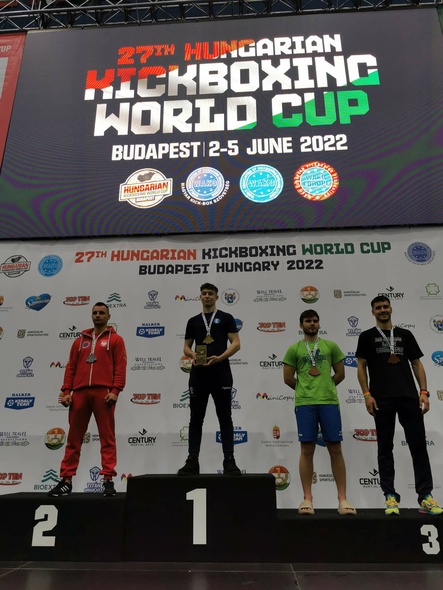 Elbląg, Kickboxer i strażak ze srebrnym medalem Pucharu Świata