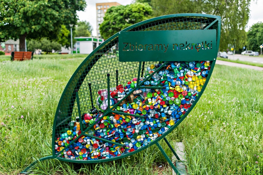 Elbląg, 1,5 tony nakrętek i 6 "zielonych" projektów