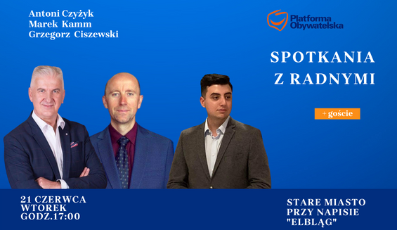 Radni Koalicji Obywatelskiej zapraszają!