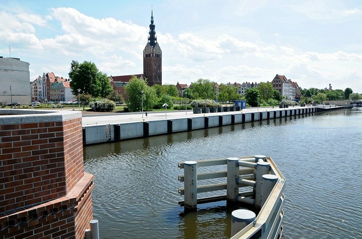 Elbląg, Utrudnienia w ruchu na bulwarze Zygmunta Augusta